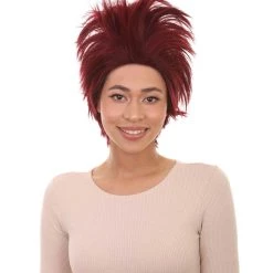 HPO Women's Womens Action Adventure Girl Wig | Red TV/Movie Wigs