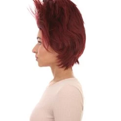 HPO Women's Womens Action Adventure Girl Wig | Red TV/Movie Wigs