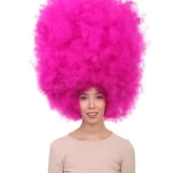 HPO Womens Super Size Jumbo Afro Wig Collections | Oversized Party Afro Wig