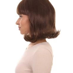 HPO Women's TV Movie Character Wig | Brown Wigs | Premium Breathable Capless Cap