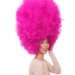 HPO Womens Super Size Jumbo Afro Wig Collections | Oversized Party Afro Wig