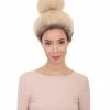 HPO Women's Womens Singer Wig | Blonde Celebrity Wigs | Premium Breathable Capless Cap