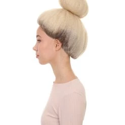 HPO Women's Womens Singer Wig | Blonde Celebrity Wigs | Premium Breathable Capless Cap
