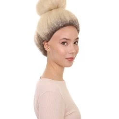HPO Women's Womens Singer Wig | Blonde Celebrity Wigs | Premium Breathable Capless Cap