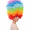 HPO Womens Super Size Jumbo Afro Wig Collections | Oversized Party Afro Wig