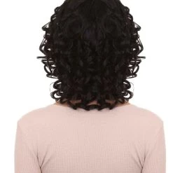 HPO Men's California Girl Curls Womens Wig Collections | Medium Glamour Cosplay Halloween Wig | Premium Breathable Capless Cap