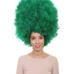 HPO Womens Super Size Jumbo Afro Wig Collections | Oversized Party Afro Wig