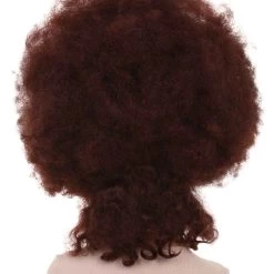 HPO Womens Super Size Jumbo Afro Wig | Brown Sports Wigs Women's