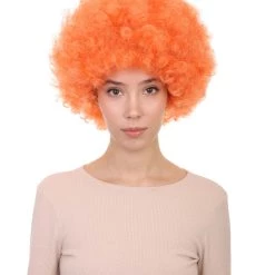 HPO Green Afro Unisex Wig | Super Size Jumbo Fancy Halloween Wig