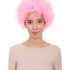 HPO Unisex Afro Wig | Party Event Ready Cosplay Multiple Color Options Halloween Wig Women's
