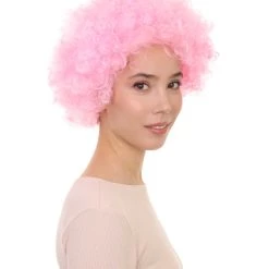 HPO Unisex Afro Wig | Party Event Ready Cosplay Multiple Color Options Halloween Wig Women's