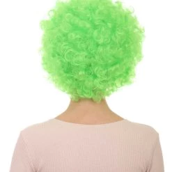 HPO Green Afro Unisex Wig | Super Size Jumbo Fancy Halloween Wig