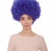 HPO Women's Unisex Afro Wig Collections | Jumbo Cosplay Halloween Wig (Lots Of Color) | Premium Breathable Capless Cap