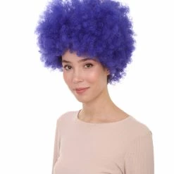 HPO Women's Unisex Afro Wig Collections | Jumbo Cosplay Halloween Wig (Lots Of Color) | Premium Breathable Capless Cap