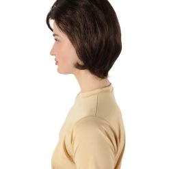 HPO Adult Women’s USA First Lady Jackie O's Brown Bouffant Brunette Wig Men's