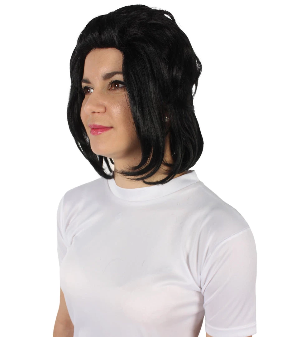 HPO Adult Women's Japanese Manga Eldian Gabi Short Black Wig