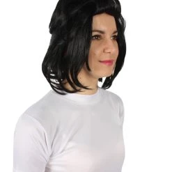 HPO Adult Women's Japanese Manga Eldian Gabi Short Black Wig