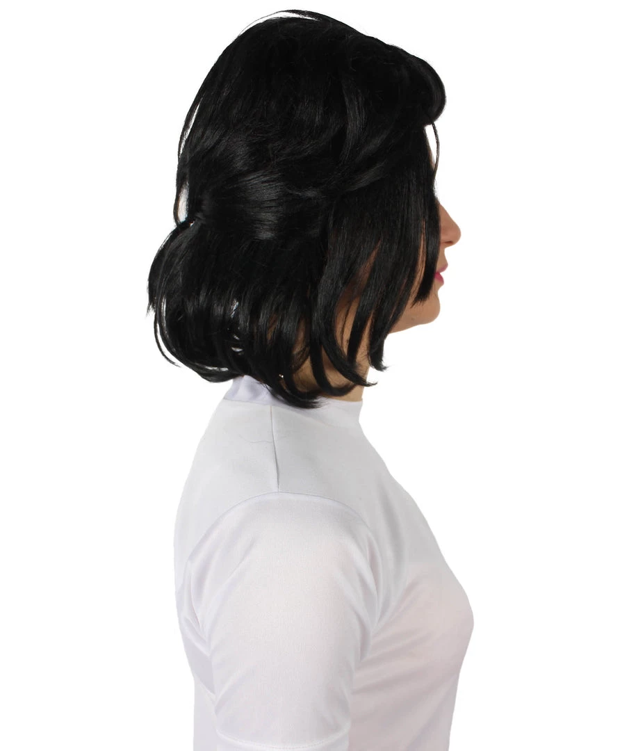 HPO Adult Women's Japanese Manga Eldian Gabi Short Black Wig