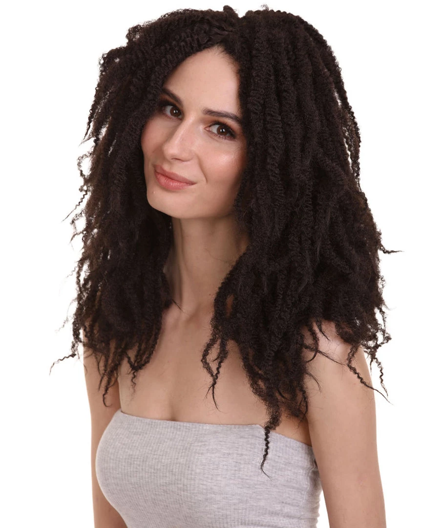 HPO Layered Dreadlocks Style Wig | Fashion Wig | Premium Breathable Capless Cap
