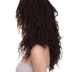 HPO Layered Dreadlocks Style Wig | Fashion Wig | Premium Breathable Capless Cap