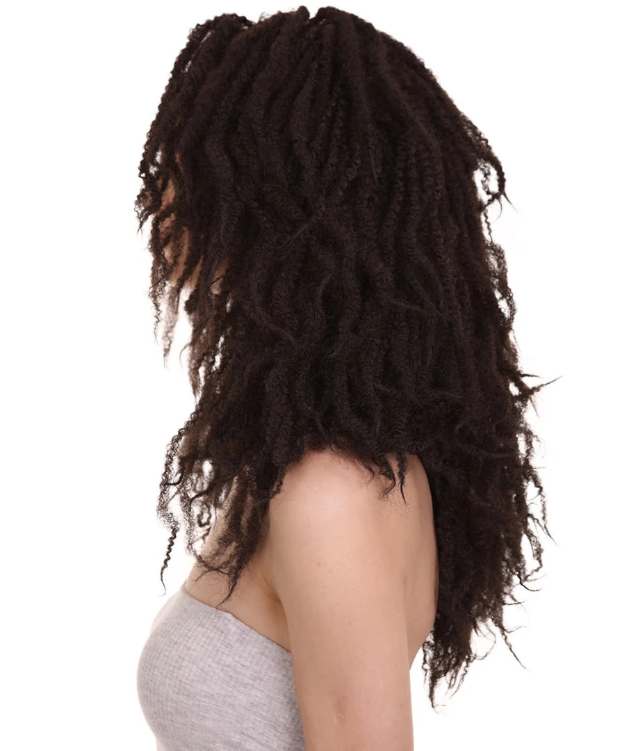 HPO Layered Dreadlocks Style Wig | Fashion Wig | Premium Breathable Capless Cap