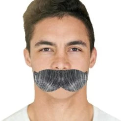 HPO Mens Moustaches | Grey