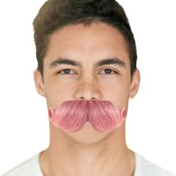 HPO Mens Moustaches | Pink Men's