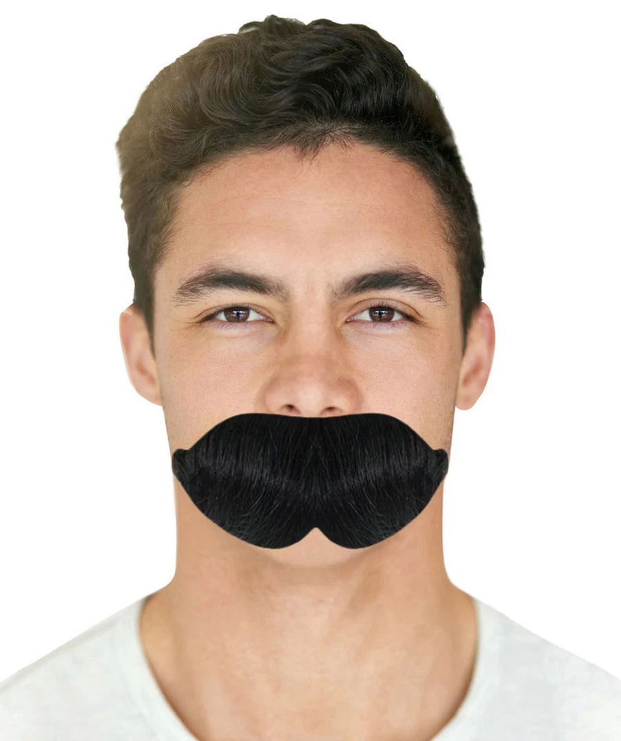 HPO Mens Moustaches | Black Men's