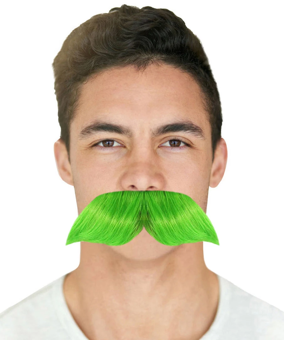 HPO Men's Mens Moustaches | Green