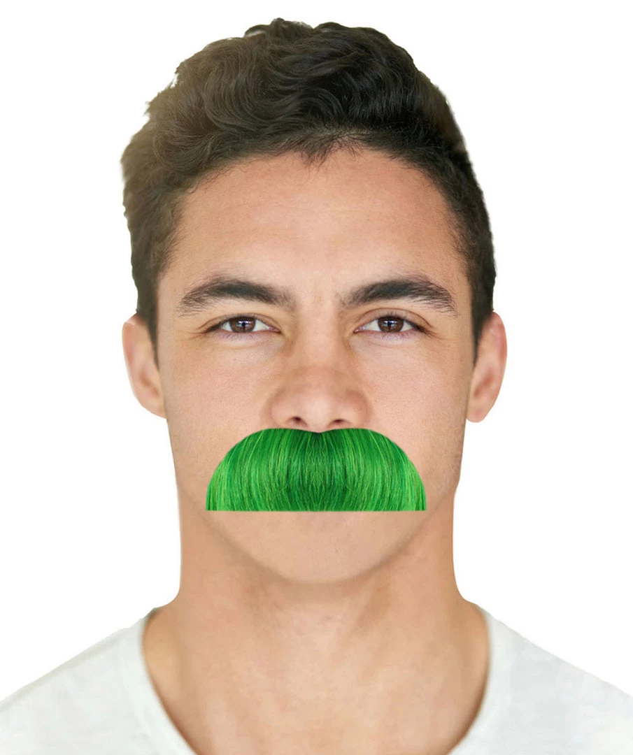 HPO Mens Moustaches | Green