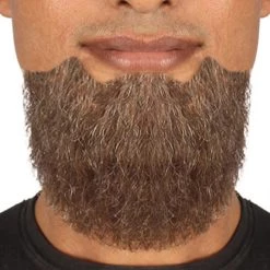 HPO Men's Balbo Style Beard Set | Mixed Brown Cosplay Beard