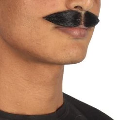 HPO Men's Chopstash Standard Moustache Set | Black Cosplay Facial Hair