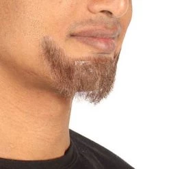 HPO Men's Goatee Style Beard Set | Brown Cosplay Facial Hair