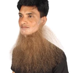 HPO Men's Long Beard Set | Brown Cosplay Facial Hair