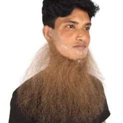 HPO Men's Long Beard Set | Brown Cosplay Facial Hair