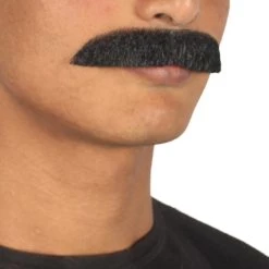 HPO Men's Stylish Moustache Set | Black Cosplay Facial Hair