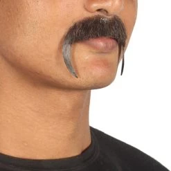 HPO Men's Stylish Moustache Set | Black Cosplay Facial Hair