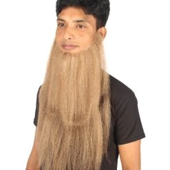 HPO Men's Long Beard Set | Brown Cosplay Facial Hair