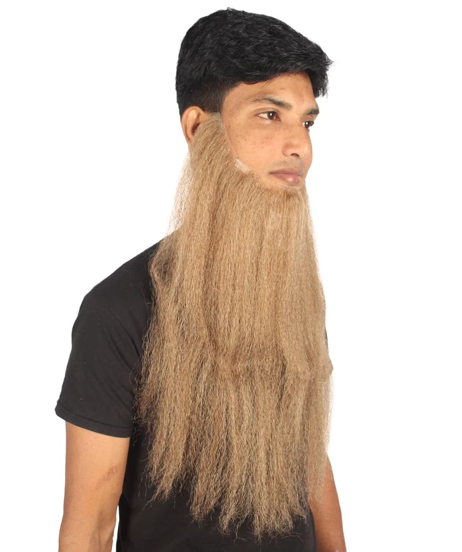 HPO Men's Long Beard Set | Brown Cosplay Facial Hair
