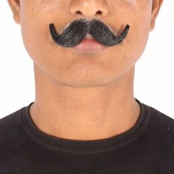 Men's Imperial Synthetic Hair Mustache | Facial Hair Multiple Color Options | HPO
