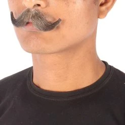 Men's Imperial Synthetic Hair Mustache | Facial Hair Multiple Color Options | HPO