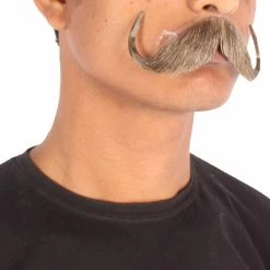 Men's Watson Synthetic Hair Mustache | Facial Hair Multiple Color Options | HPO