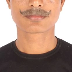 Men's Premium Imperial Human Facial Hair Mustache | HPO