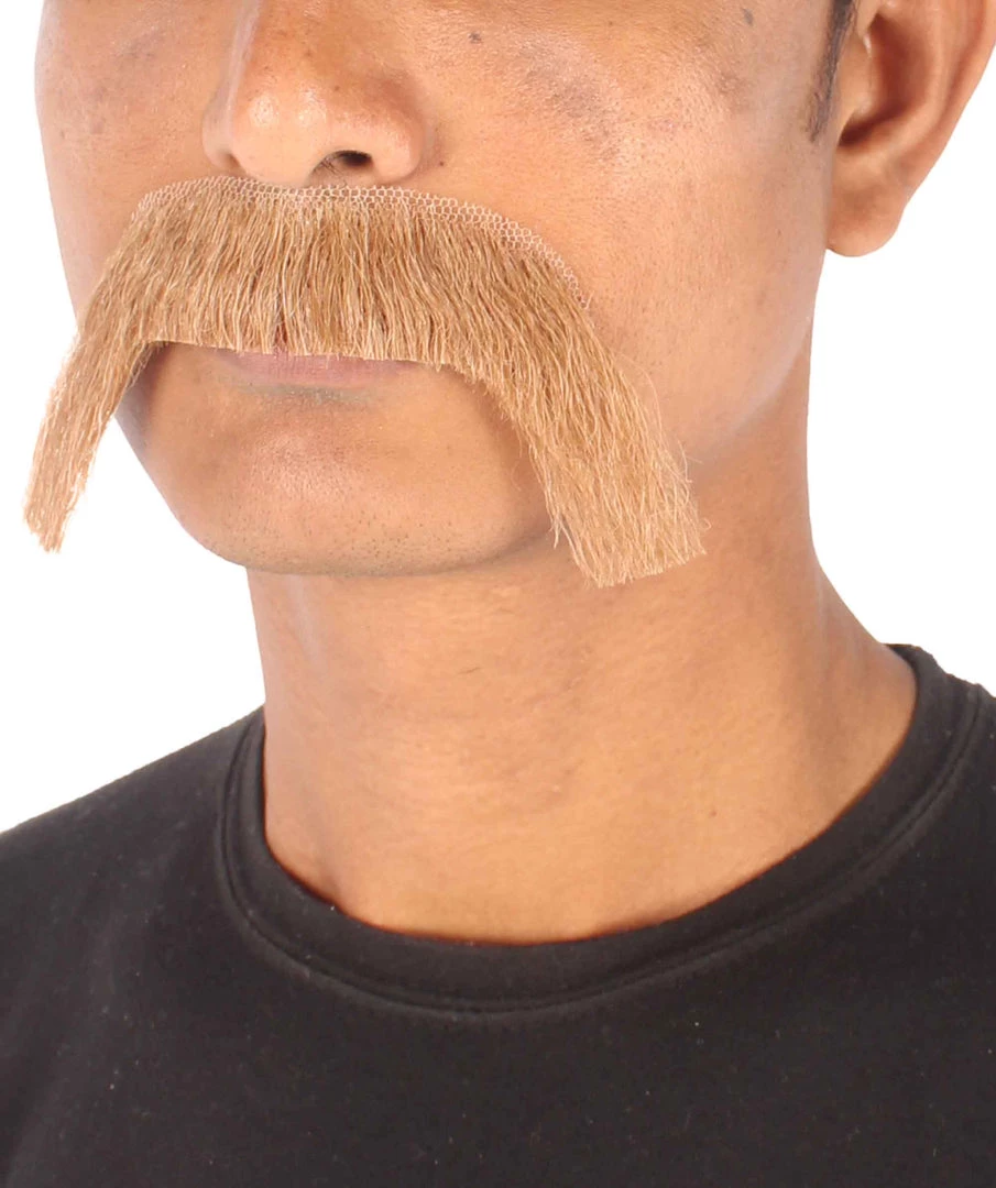 Men's Best Horseshoe Human Facial Hair Mustache For Men | HPO