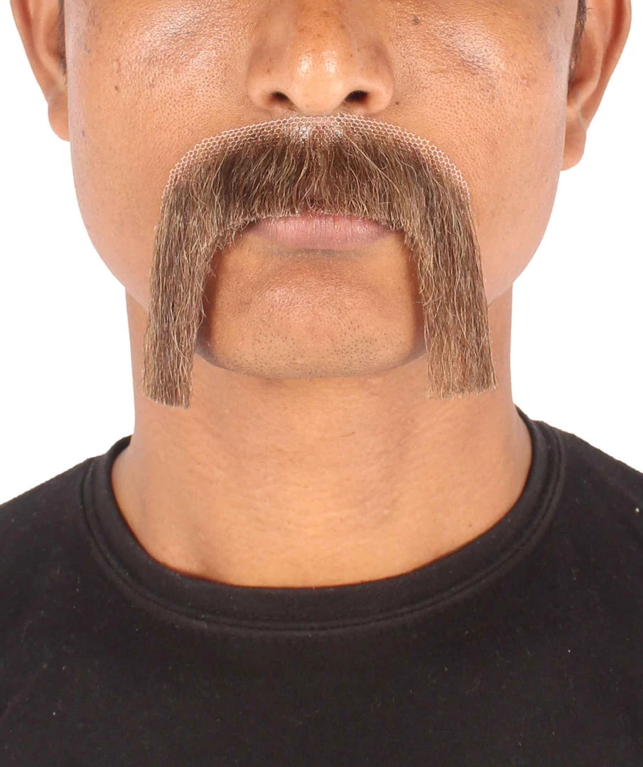 Men's Best Horseshoe Human Facial Hair Mustache For Men | HPO