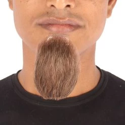 Men's Goatee Human Hair Beard | Facial Hair Multiple Color Options | HPO