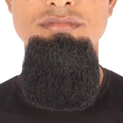 Men's Van Dyke Goatee Beard | Synthetic Facial Hair Beard Multiple Color Options | HPO