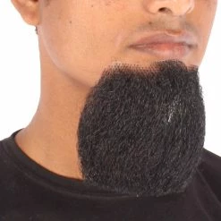 Men's Van Dyke Goatee Beard | Synthetic Facial Hair Beard Multiple Color Options | HPO