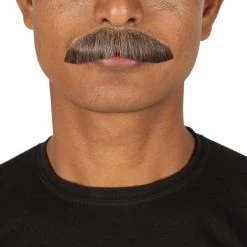 Men's Premium Borat Human Facial Hair Mustache For Men | HPO