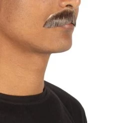 Men's Premium Borat Human Facial Hair Mustache For Men | HPO